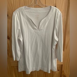 Women’s L. L. Bean knit top. Size 1X